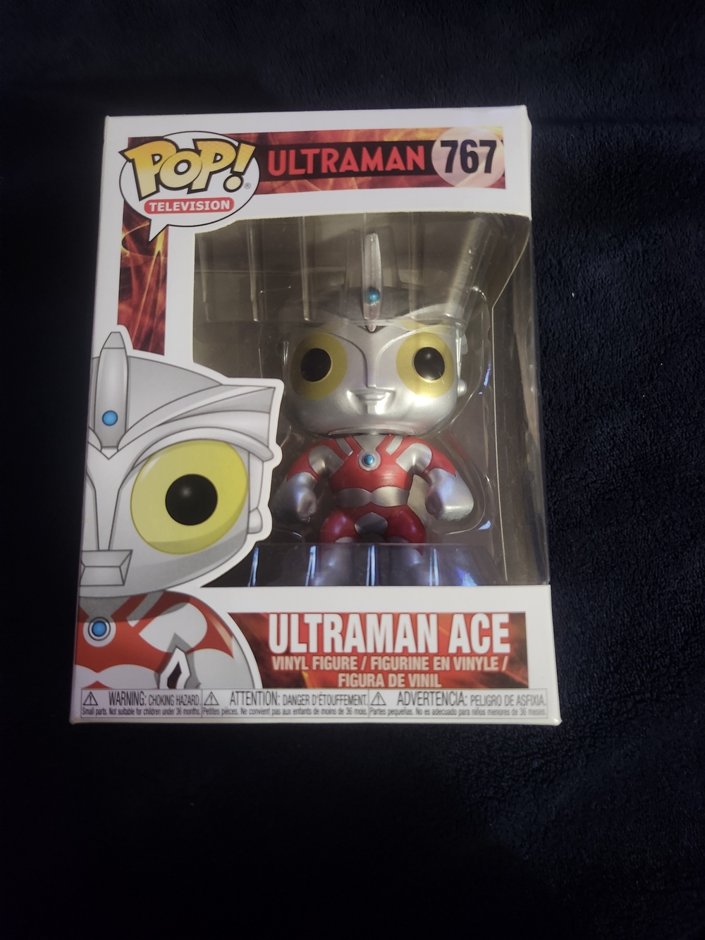 Funko Pop Ultraman Box Back